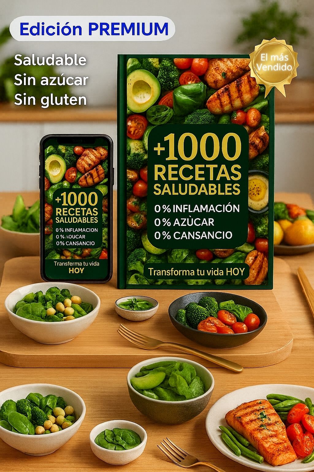 +1000 recetas, 1 nuevo estilo de vida